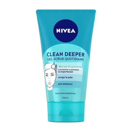 Nivea Denný Gél na Umývanie Tváre Peeling pre Mastnú a Nečistú Pokožku 150ml