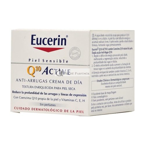 Eucerin Denný Krém Q10 Aktív pre Suchú Pokožku, 50ml