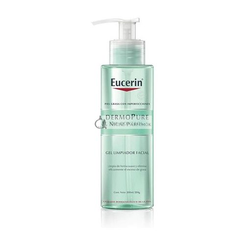 Eucerin Dermopure Gél na čistenie s reguláciou oleja, 200ml