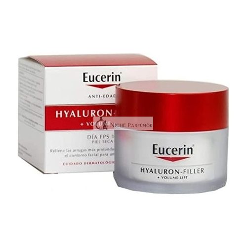 Eucerin Hyaluron Filler + Volume Lift Denný Krém na Suchú Pokožku, 50ml