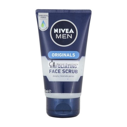 Nivea Men Protect & Care Exfoliačný Peeling na Tvár, 75ml