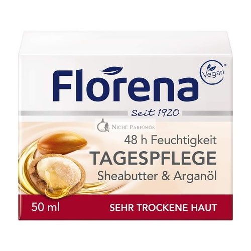 Florena Denný Krém s Karité a Argánovým Olejom, 50ml