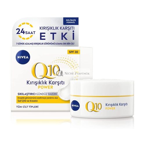 NIVEA Q10 Protiwrinkle Power Firming Denný Krém SPF 30, 50ml