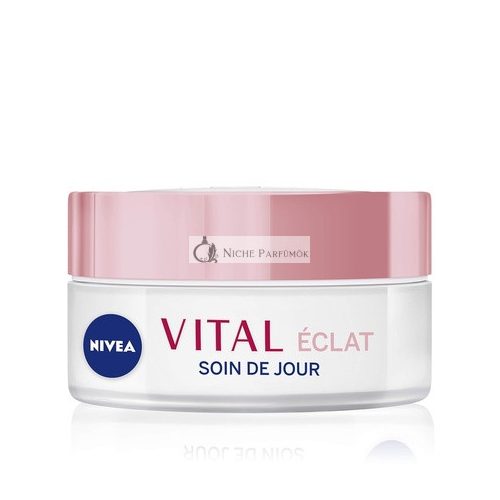 NIVEA Vital Shine Denný Krém pre Zrelú Pokožku, 50ml