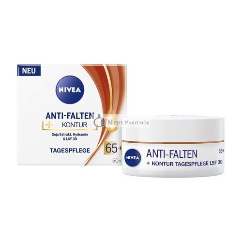 Nivea Anti-Aging Kontúrovací Denný Krém 65+ 50ml