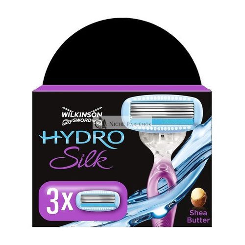 Wilkinson Sword Hydro Silk 3 kusy - Náhradná čepeľ pre ženy