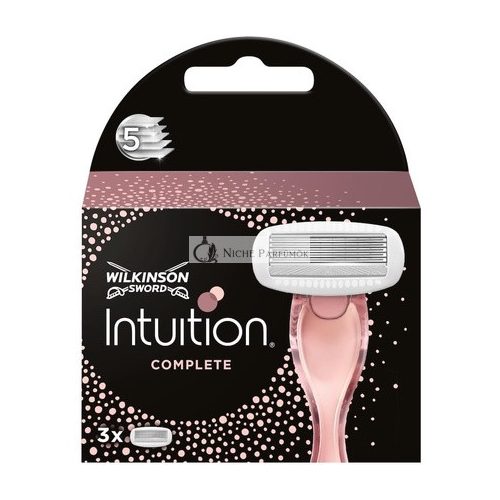 Intuition Complete Wilkinson Sword 3 Náhradné Čepele 5 Čepeľí