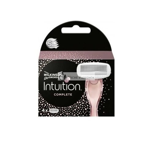 Wilkinson Sword Intuition Komplet Pack Čepele 4 + 1 Zadarmo