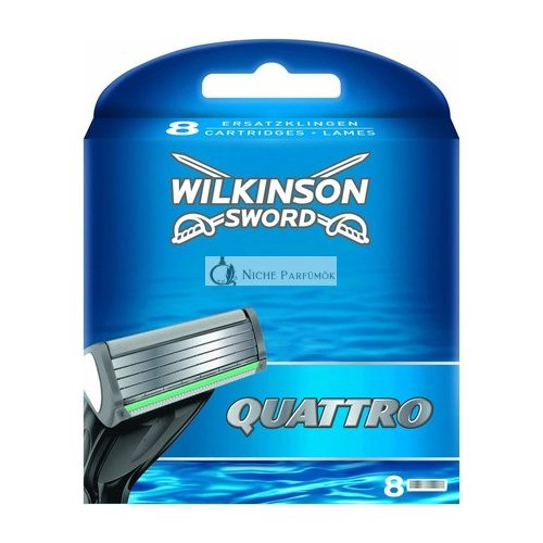 Wilkinson Quattro Čepele 8 Kusov