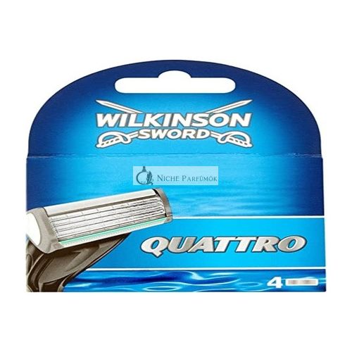 Wilkinson Sword Quattro náhradné čepelky