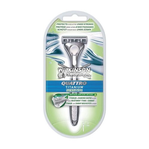 Wilkinson Sword Quattro Titanium Sensitive holiaci strojček