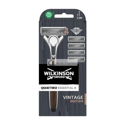 Wilkinson Sword Quattro Vintage Edition Holiaci strojček