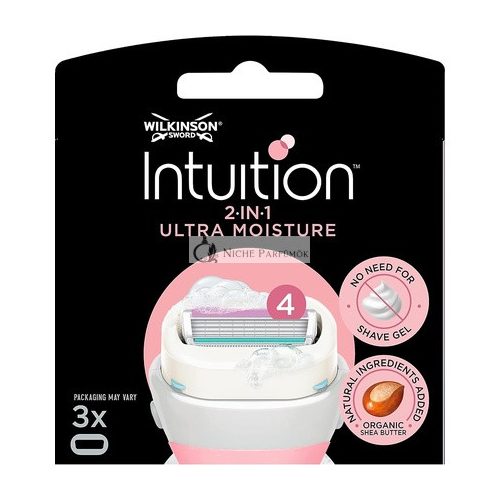 Wilkinson Sword Intuition Ultra Moisture Holiace - 3 kusy