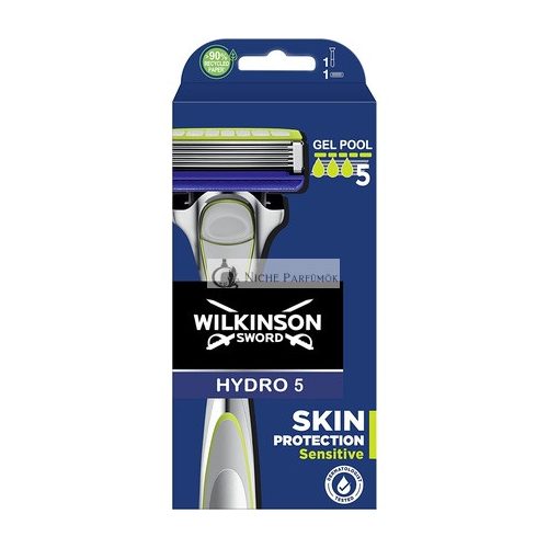 Wilkinson Sword Hydro 5 ochranný holiaci strojček pre mužov so 1 náhradnou čepeľou