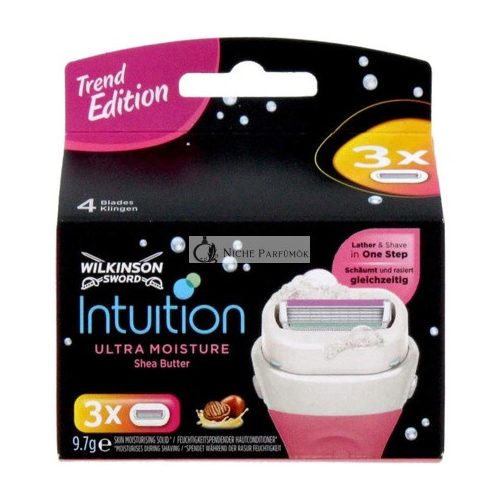 Wilkinson Sword Intuition čepele 3 palce Ultra Moisture