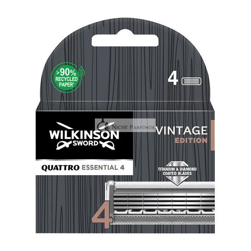 Wilkinson Quattro Wood Vintage Čepele