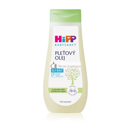 Hipp Citlivý Olej na Tvár pre Novorodencov, 200ml