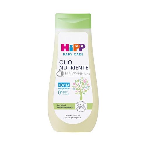 HiPP Baby Care Olej pre deti, Hlboko vyživuje a chráni pokožku, na suchú a citlivú pokožku, s 100% prírodnými olejmi, 200ml