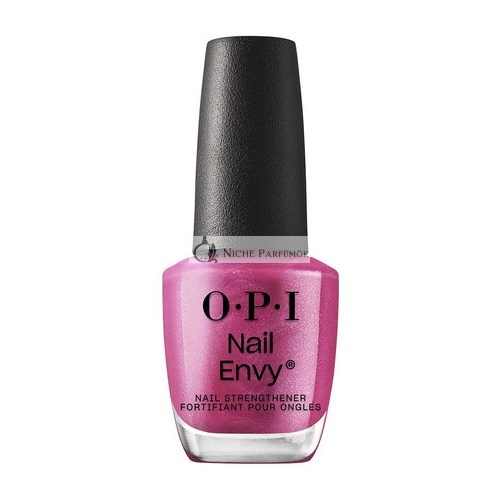 OPI Nail Envy Lak na nechty Zosilňovač Liečba pre silné prírodné nechty Vegánska oprava a posilnenie poškodených nechtov 15ml Powerful Pink