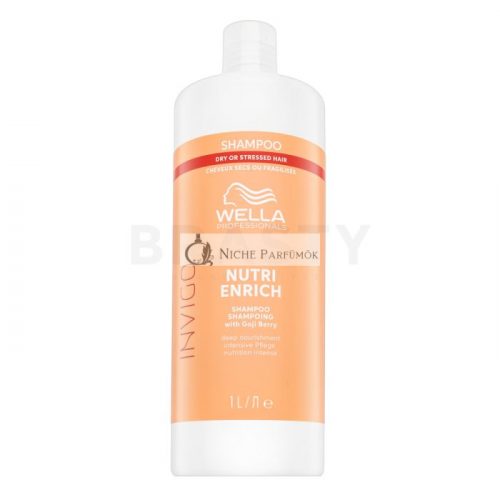 Wella Professionals Invigo Nutri-Enrich Shampoo with Goji Berry tápláló sampon száraz és sérült hajra 1000 ml