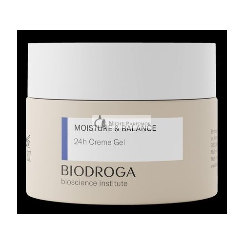 Biodroga 24-hodinový Krém-Gél na tvár bez oleja, 50ml