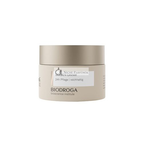 BIODROGA Bioscience Institute ZLATÁ KAVIÁR 24h Bohatá Starostlivosť, 50ml