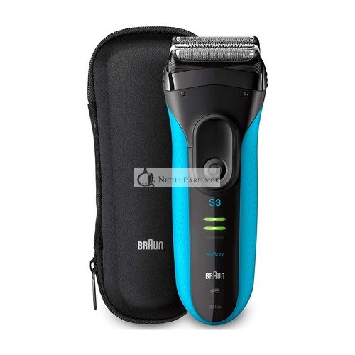 Braun Series 3 ProSkin 3045s Fóliový Holiaci Strojček Trimmer Čierny, Modrý