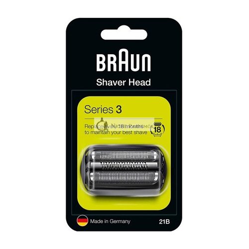 Braun Series 3 Čierny Holiaci Strojček Náhradná Hlavu 21B