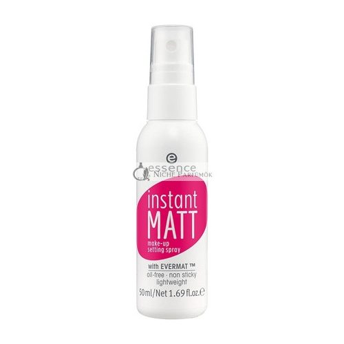 Essence Instant Matt Make-Up fixačný sprej