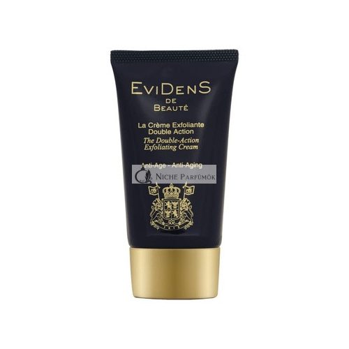 Beauté Dvojitý Exfoliačný Krém EviDenS Čistiaci Prostriedok na Tvár 55ml