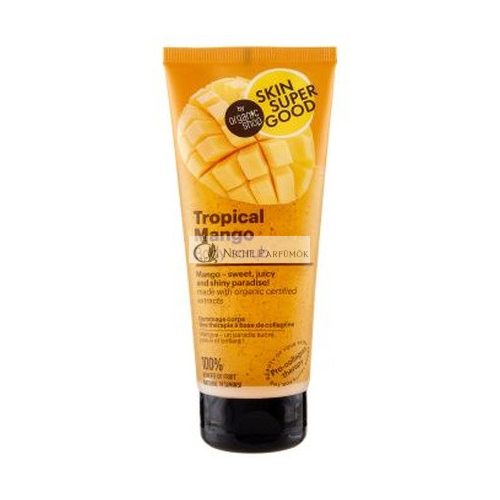 Organický obchod Super dobrý peeling na telo Tropické mango, 200 ml