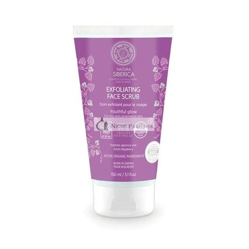 Natura Siberica Scrub na tvár Omladzujúce žiarenie - 150 ml