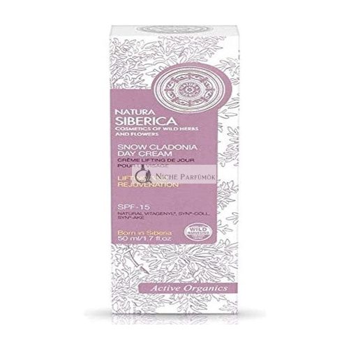 Natura Siberica Snow Cladonia Prírodný Denný Krém Aktívne Organické 50ml