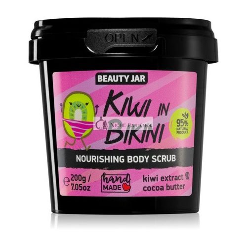 BEAUTY JAR Kiwi In Bikini Telový Peeling 200g