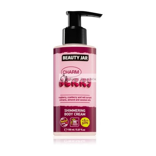 Beauty Jar Berry Charm Glitter Výživný Krém, 150 ml