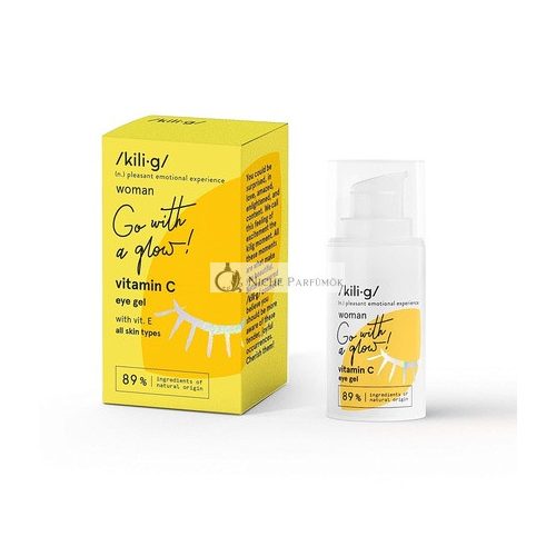 KILIG Očný gél s vitamínom C a vitamínom E, 15ml