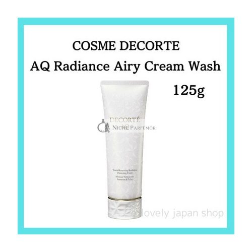 COSME DECORTE AQ Radiance Airy Krémová Umývacia Pena 125g Pórová Starostlivosť o Starnutie