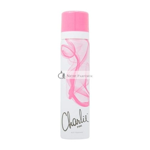 Revlon Charlie Pink Parfémový telový dezodorant 75ml