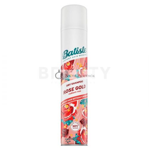 Batiste Dry Shampoo Rose Gold száraz sampon vékony szálú volumen nélküli hajra 350 ml