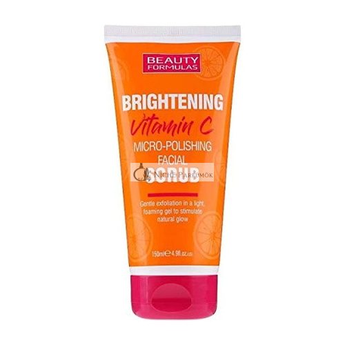 Beauty Formulas C-vitaminový Peeling na Tvár, 150ml