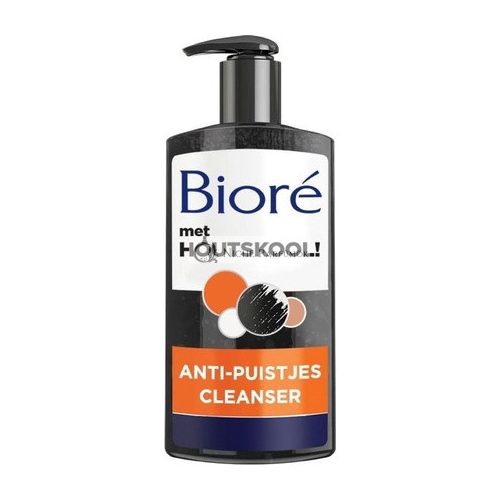 Biore Čistiaci prostriedok proti akné s aktívnym uhlím 200 Ml