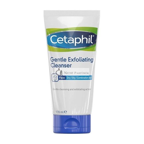 Cetaphil Jemný Exfoliačný Čistiaci Gél na Tvár pre Citlivú Pokožku, 178ml