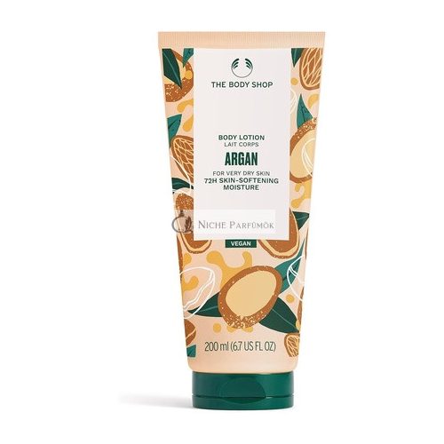 The Body Shop Arganový Telový Krém pre Veľmi Suchú Pokožku, 200ml