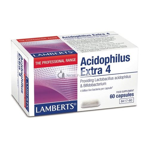 Nutricosmetics Lamberts Acidophilus Extra 60 kapsúl