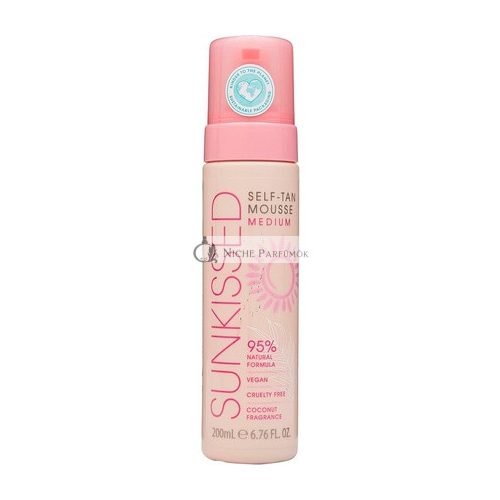 Sunkissed Samoopalovací Mousse Stredný 200ml