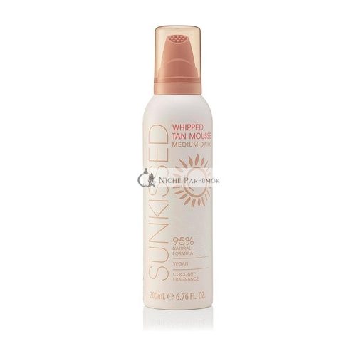 Sunkissed Šľahané Opálenie Mousse Stredne Tmavé, 200ml