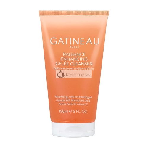 Gatineau Radiance Enhancing Gelee Čistiaci Prostriedok 150ml, Denný Gél na Umývanie Tváre, Jemne Exfoliačný s Vitamínom C