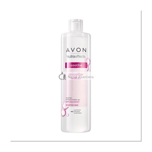 Avon Nutra Effects Micelárna Čistiaca Voda 400ml Vitamín E a Shea Maslo