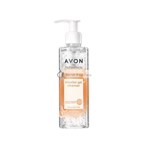 Avon Nutraeffect Micelárny čistiaci gél na pleť s rozjasňujúcim účinkom - 195 ml