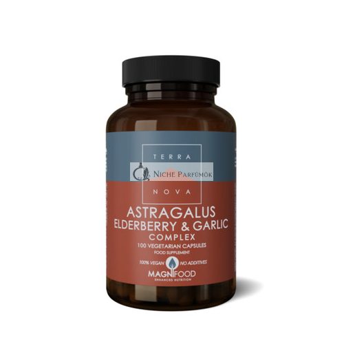 Newfoundland Astragalus, Elderberry & Garlic Complex, 100 kapsúl